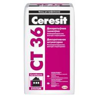 СТ  36/Ceresit/Полимер-минер. штукат белая, 25кг