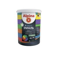 Эмаль акриловая 0.85л (0.91кг) Alpina Аква  База3 шелковисто-матовая