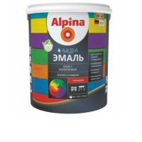 Эмаль акриловая  2,47кг/2,35л Alpina Аква эмаль База 3 глянцевая
