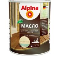 Масло д/террас б/ц глянцевое 0,75л ALPINA