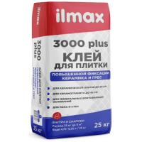 ILMAX 3000+ Клей д/плитки (керамика, грэс), 25кг